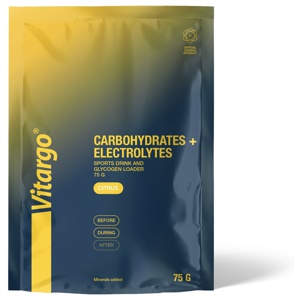 Vitargo Electrolyte Citrus 75 g 15 st/box produkt bild