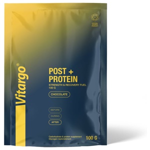 Vitargo Post Protein Chocolate 100 g 15 st/box produkt bild