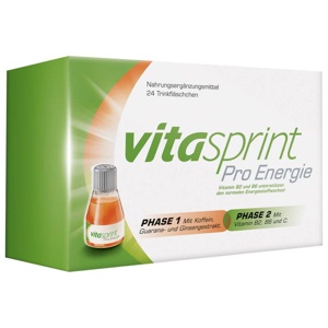 vitasprint Pro Energie 24 St Trinkampullen Produktbild