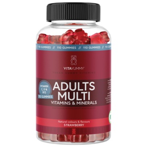 VitaYummy Adults Multivitamins Strawberry 110 stk produktbilde