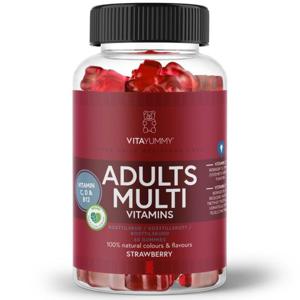 VitaYummy Adults Multivitamins Strawberry 60 st produkt bild