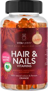 VitaYummy Hair & Nails Orange Christmas Edition 60 st produkt bild