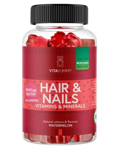 Vitayummy Hair & Nails Watermelon (Summer Edition) 60 stk. Produktbild