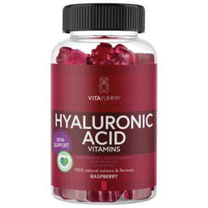 VitaYummy Hyaluronic Acid Raspberry 60pcs produktbilde