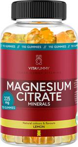 VitaYummy Magnesium Citrate Lemon, 110 st produkt bild