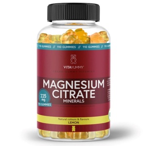 VitaYummy Magnesium Citrate Lemon 110 Gummies produktbillede