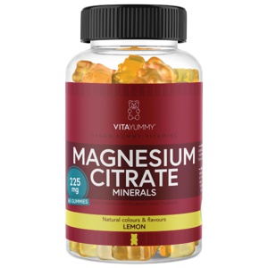 VitaYummy Magnesium Citrate Lemon 60 stk produktbilde
