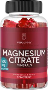 VitaYummy Magnesium Citrate Strawberry 60 st produkt bild