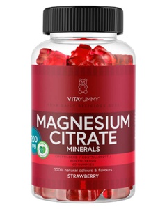 Vitayummy Magnesium Citrate Strawberry 60 stk. Produktbild