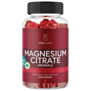 VitaYummy Magnesium Citrate Strawberry 60 stk produktbilde