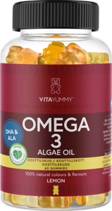 VitaYummy Omega 3 Lemon 60 Gummies produktbillede