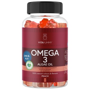VitaYummy Omega-3 Peach 60 stk produktbilde