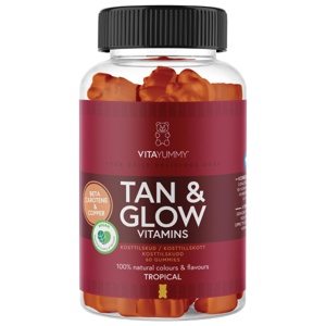 VitaYummy Tan & Glow Tropical 60 stk produktbilde