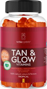 VitaYummy Tan & Glow Tropical 60 tuggtabletter produkt bild