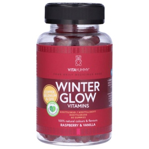 VitaYummy Winter Glow Raspberry Vanilla 60 pcs produktbillede