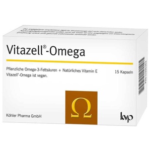 Vitazell-Omega Kapseln, 15 St Kapseln Produktbild
