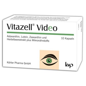 Vitazell Video 10 St Kapseln Produktbild