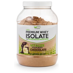 Viterna 100% Premium Whey Isolate Chocolate/Banana 900 g produkt bild