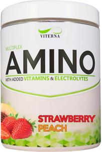 Viterna Amino Strawberry Peach 400 g produkt bild