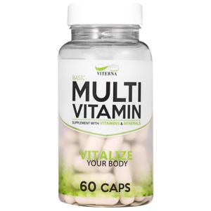 Viterna Basic Multi Vitamin Tabletter 60 st produkt bild