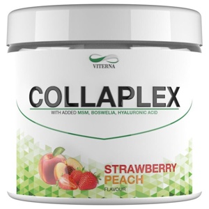 Viterna Collaplex powder, Strawberry Peach Kollagen 400 g produkt bild