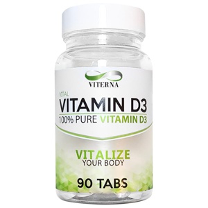 Viterna D3 90 tabs produkt bild