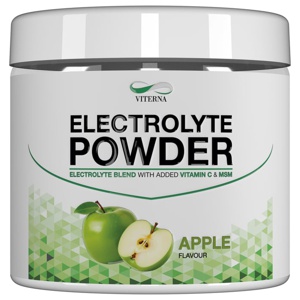Viterna Electrolyte Powder Apple Vegan 120 g produkt bild