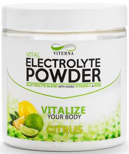 Viterna Electrolyte Powder Citrus Vegan 120 g produkt bild