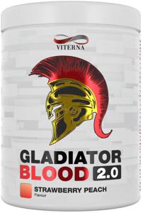 Viterna Gladiator Blood 2.0 Strawberry Peach 460g produkt bild