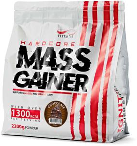 Viterna Hardcore Mass Gainer - Choklad 2200 g produkt bild