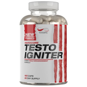 Viterna Hardcore Teste Igniter 180 caps produktbilde