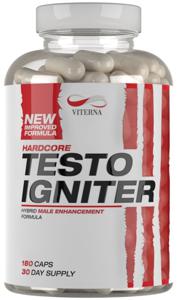 Viterna Hardcore Testo Igniter 180 kapslar produkt bild