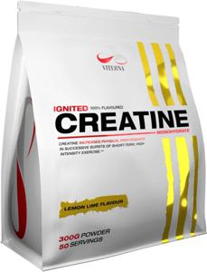 Viterna Ignited Creatine Lemon Lime Bag 300 g produkt bild