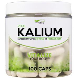 Viterna Kalium 100 kapslar produkt bild