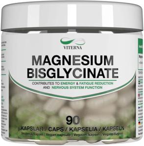 Viterna Magnesium Bisglycinate 90 kapslar produkt bild