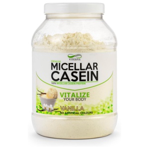 Viterna Premium Micellar Casein Vanilla Pulver 900 g produkt bild
