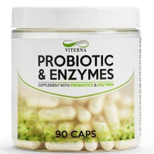 Viterna Probiotic & Enzymes 90 kapslar produkt bild