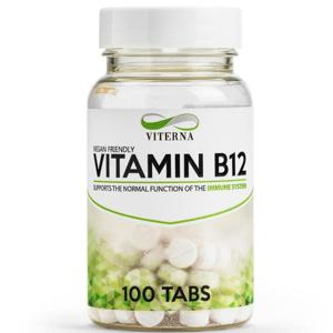 Viterna Vitamin B12 Vegan 100 tabletter produkt bild