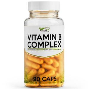 Viterna Vitamin-B Complex 90 caps produkt bild