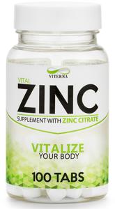 Viterna Zinc 100 tabletter produkt bild