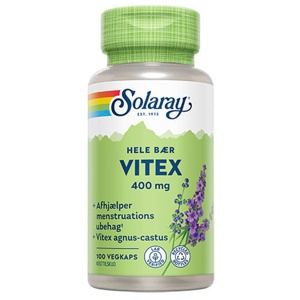 Solaray Vitex 400 mg produktbillede