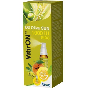 Vitiron D3 Olive Sun sprei 1000IU 10 ml toote pilt