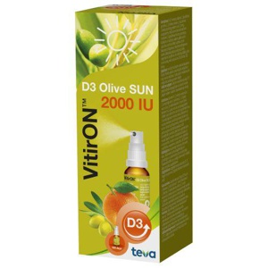 Vitiron D3 Olive Sun sprei 2000IU 10 ml toote pilt