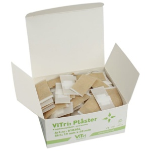 Injektionsplåster nonwoven ViTri - 19x4cm beige - 250 st produkt bild