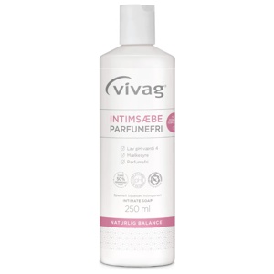 Vivag intimsåpe parfymefri 250 ml produktbilde