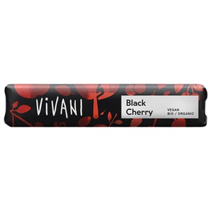 Vivani Mørk Chokolade Med Kirsebær   35 g produktbillede