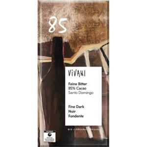 Vivani Mörk 85% EKO 80 g produkt bild