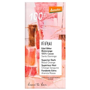 Vivani Mörk Blodapelsin Demeter EKO 100% 90 g produkt bild