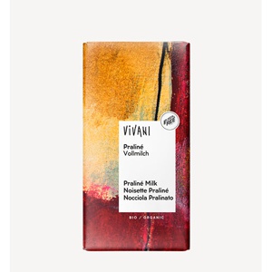 Vivani Praline Chokolade Økologisk   100 g produktbillede