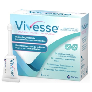 Vivesse Vaginalkräm 7 x 5 ml produkt bild